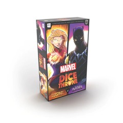 Marvel Dice Throne: Captain Marvel vs. Black Panther